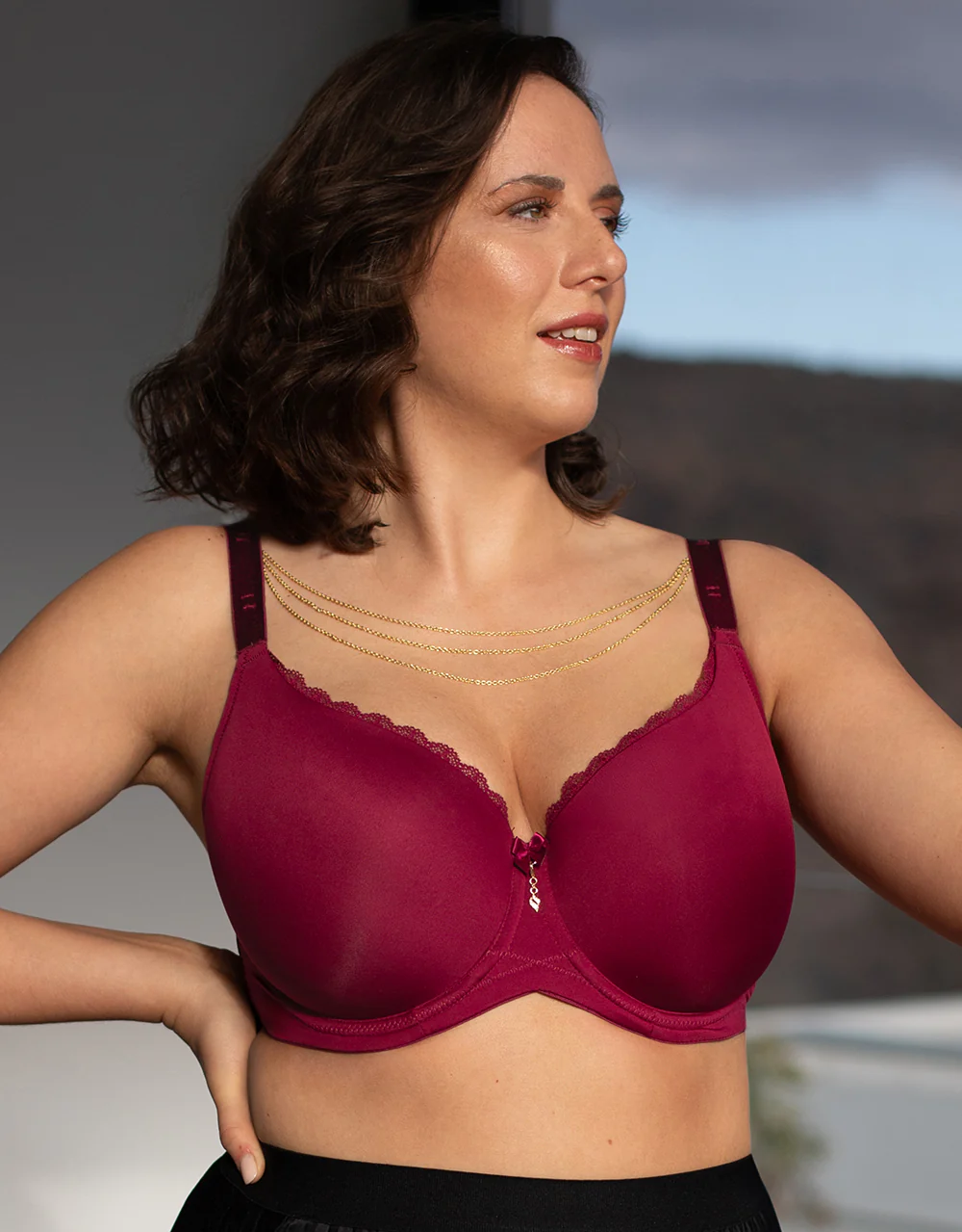 BH Pure Conscious Strappy Bordeaux - Image 3