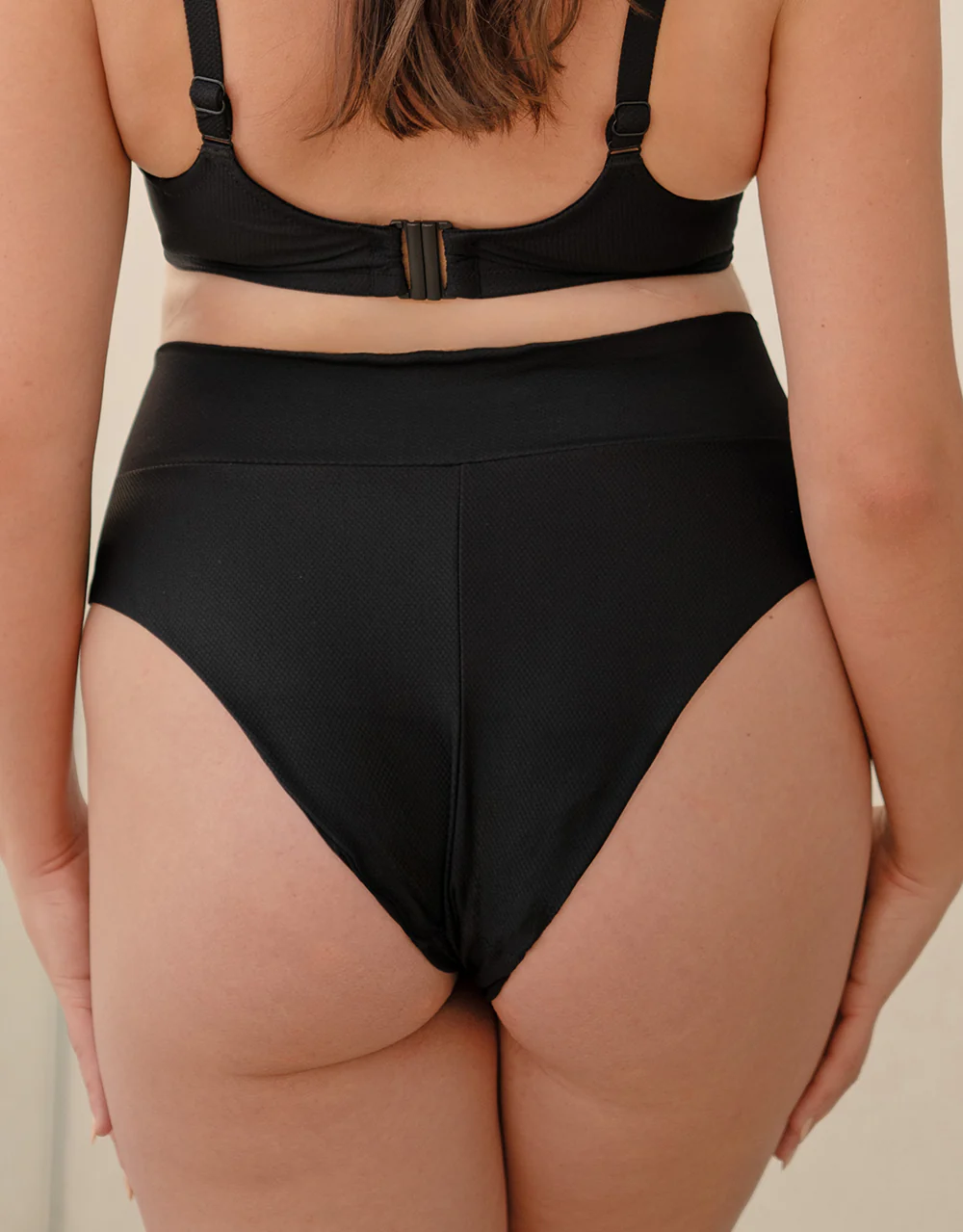 Bikini-High-Waist-Brazilian Porto Black - Image 4