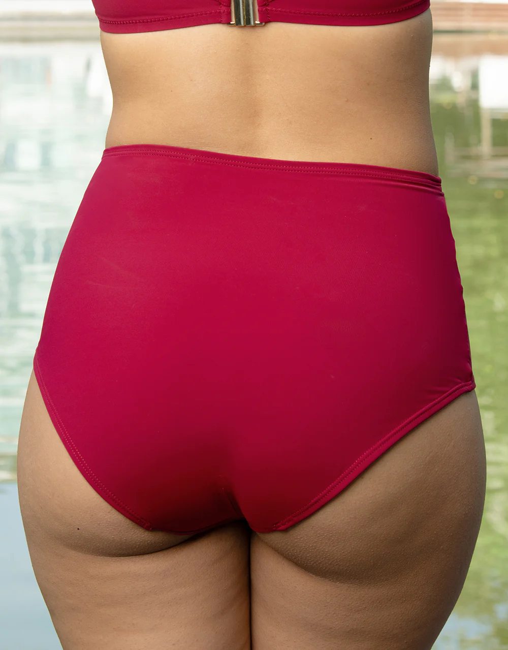 Bikini-High-Waist-Panty Valencia Cherry - Image 2