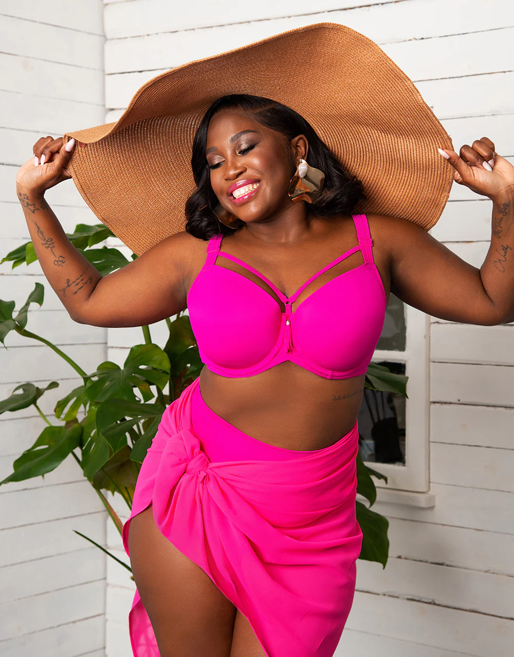 Bikini-Top Palma Pink - Image 6