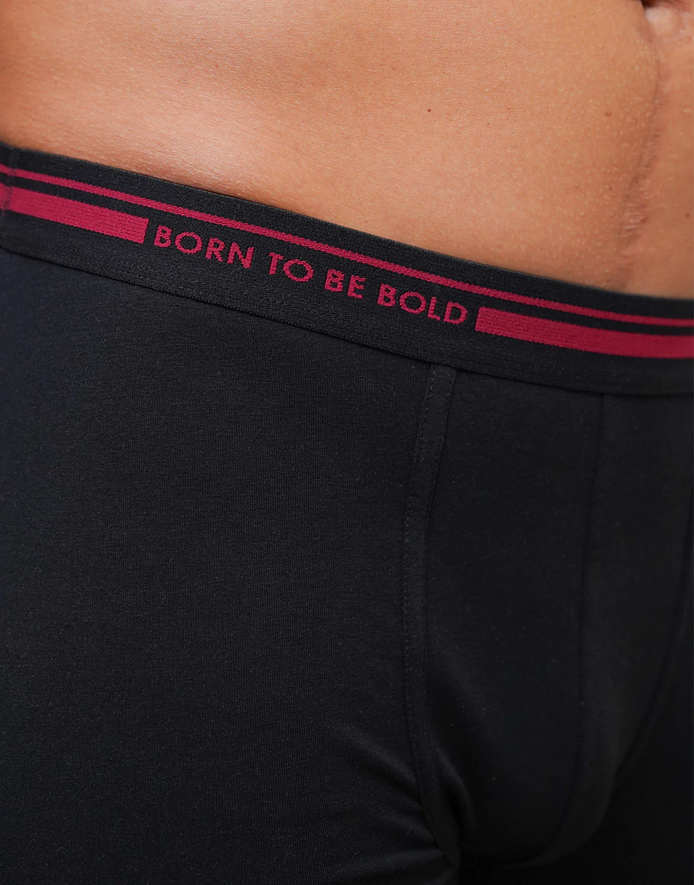 Boxershorts-Set Black/Bordeaux - Image 5