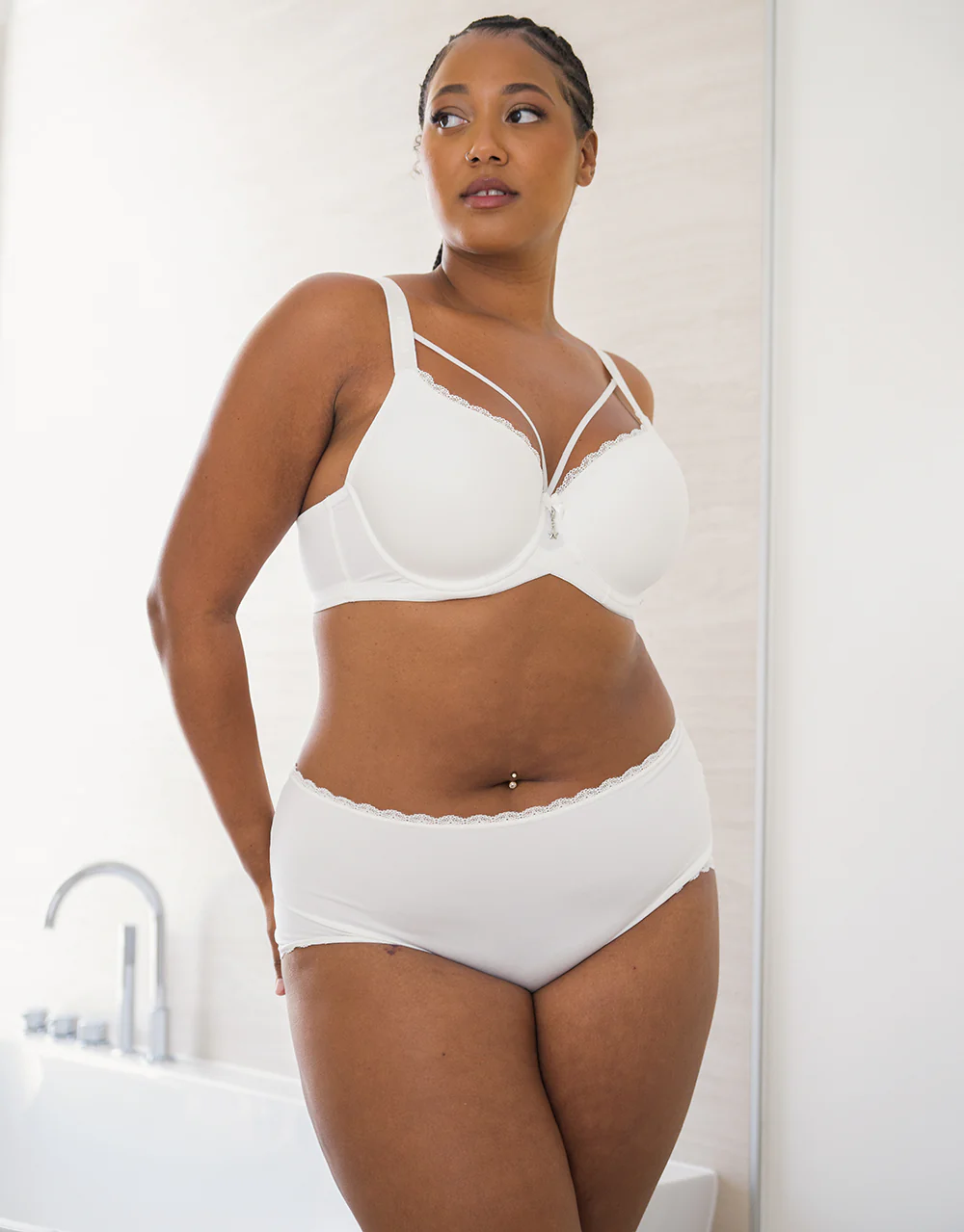 High-Panty Basic Ivory - Image 7