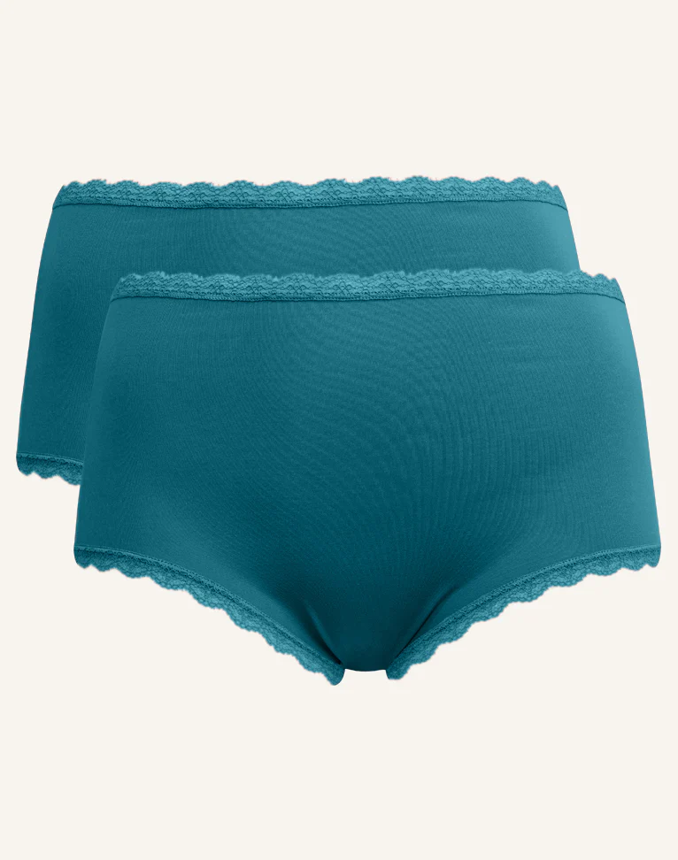 High-Panty-Set 2x Basic Lake