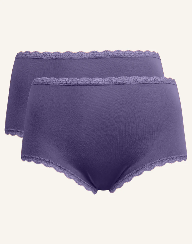 High-Panty-Set 2x Basic Storm