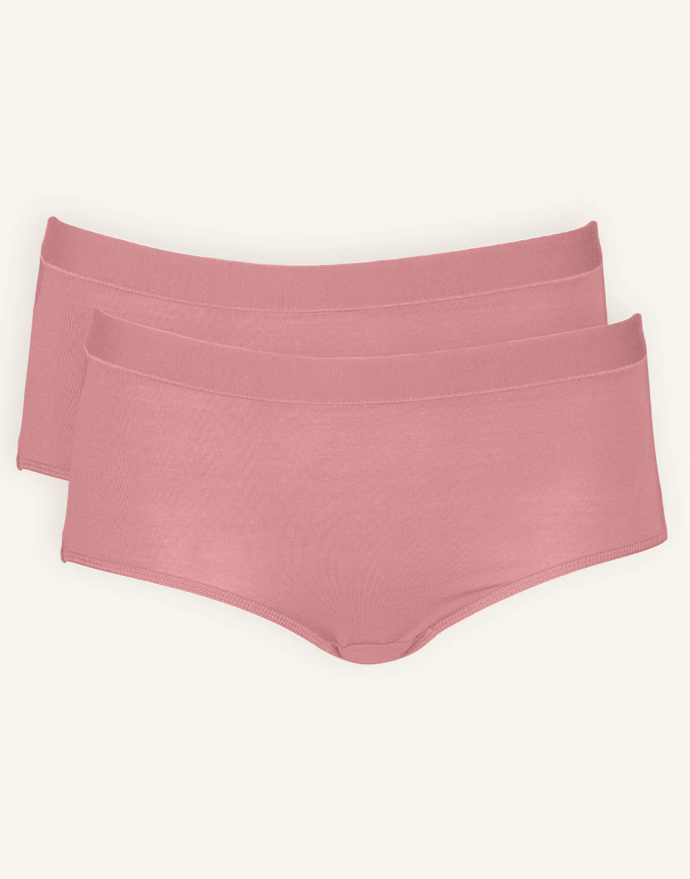 High-Panty-Set 2x Cozy Basic Mauve