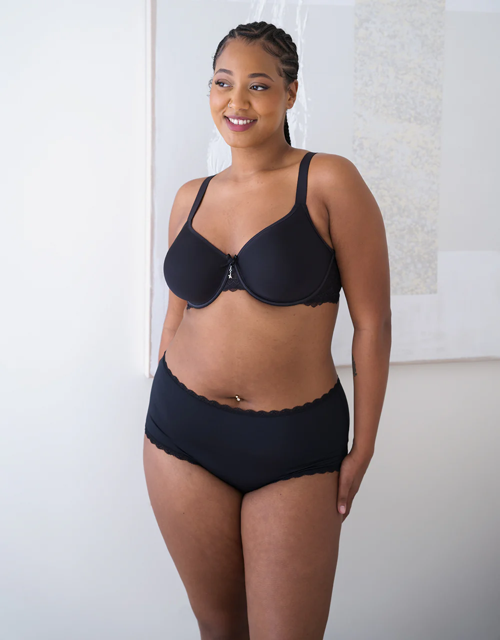 High-Panty-Set 3x Basic Black - Image 6