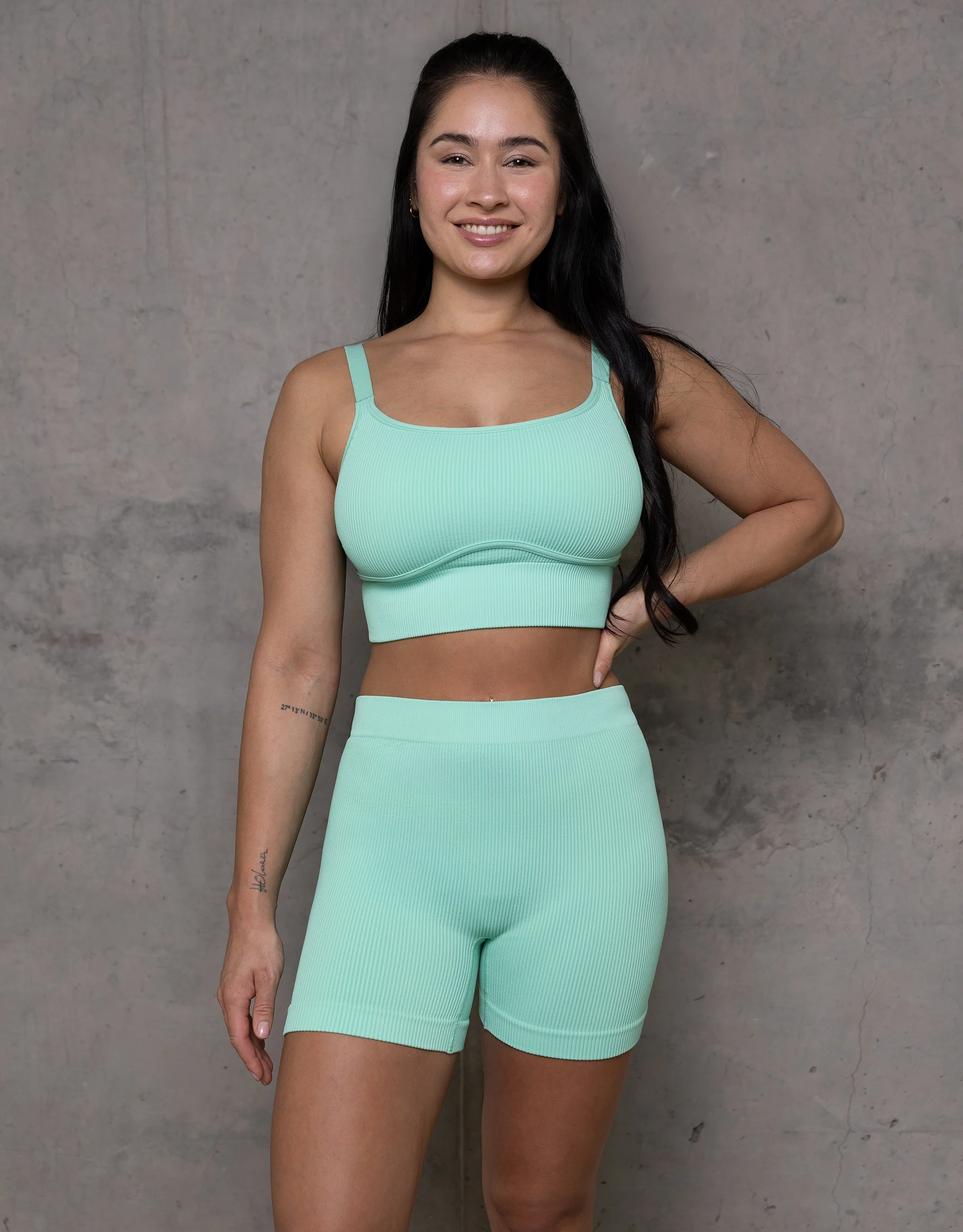 High-Waist-Shorts Freeda Mint - Image 4