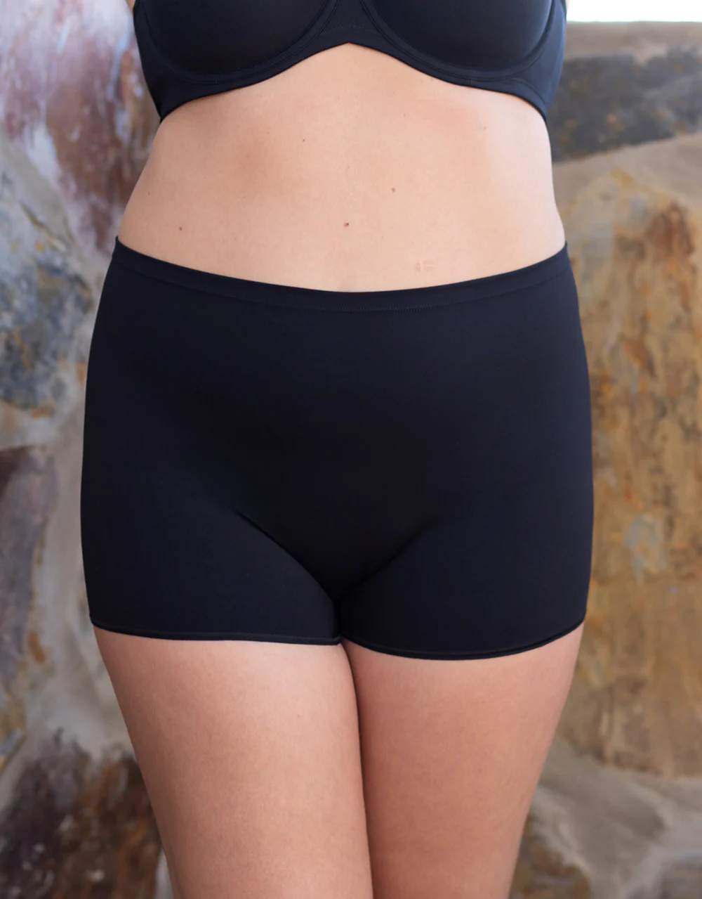 High-Waist-Shorts-Set 2x Basic Black - Image 2