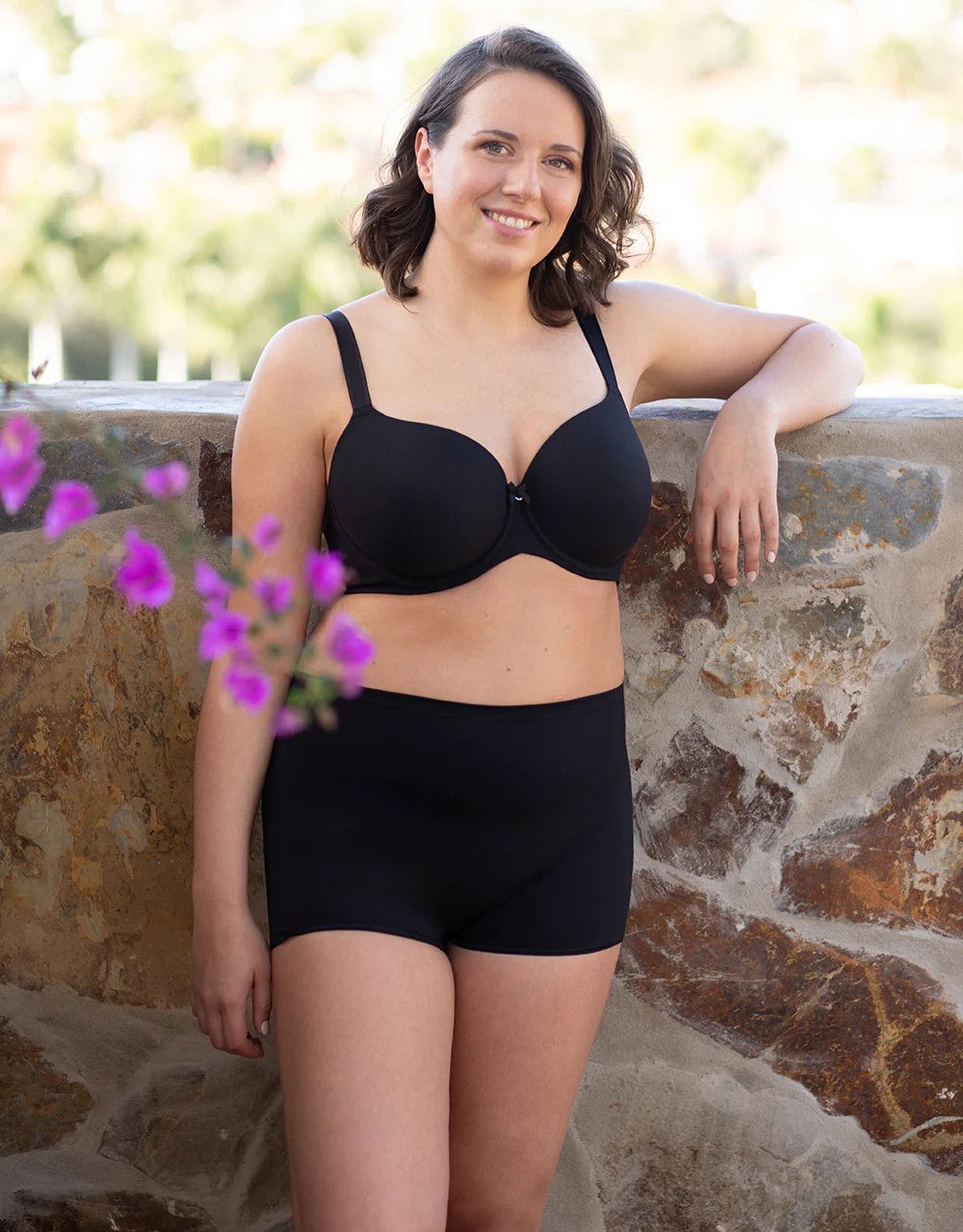 High-Waist-Shorts-Set 2x Basic Black - Image 6