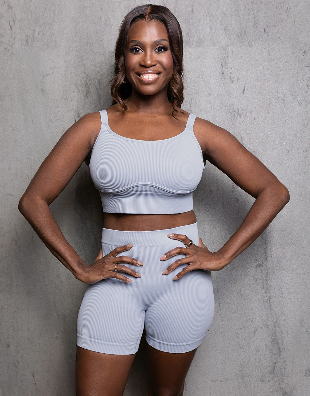 High-Waist-Shorts Freeda Iceblue - Image 3