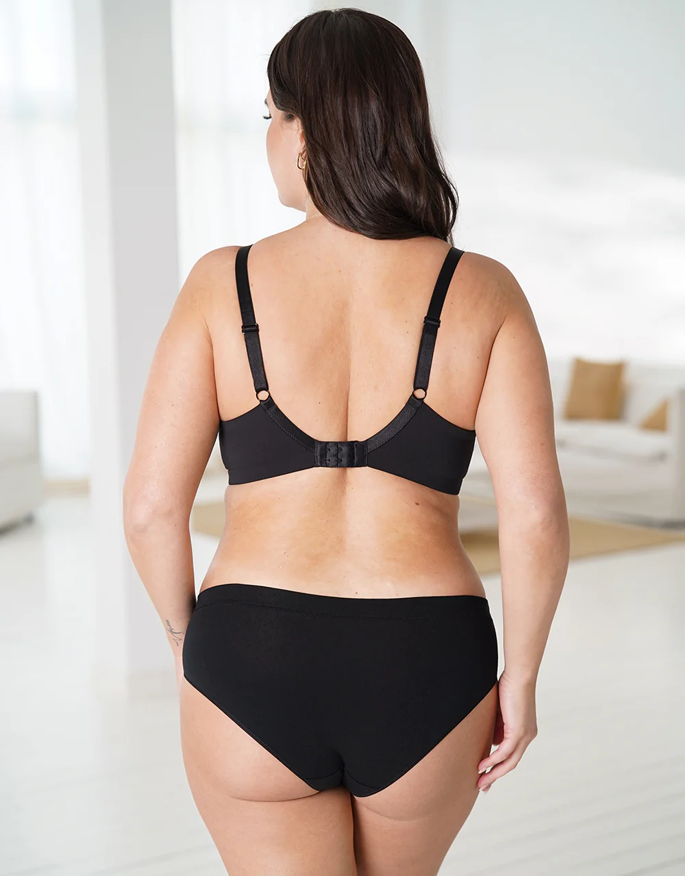 Panty-Set 2x Cotton Basic Black - Image 7