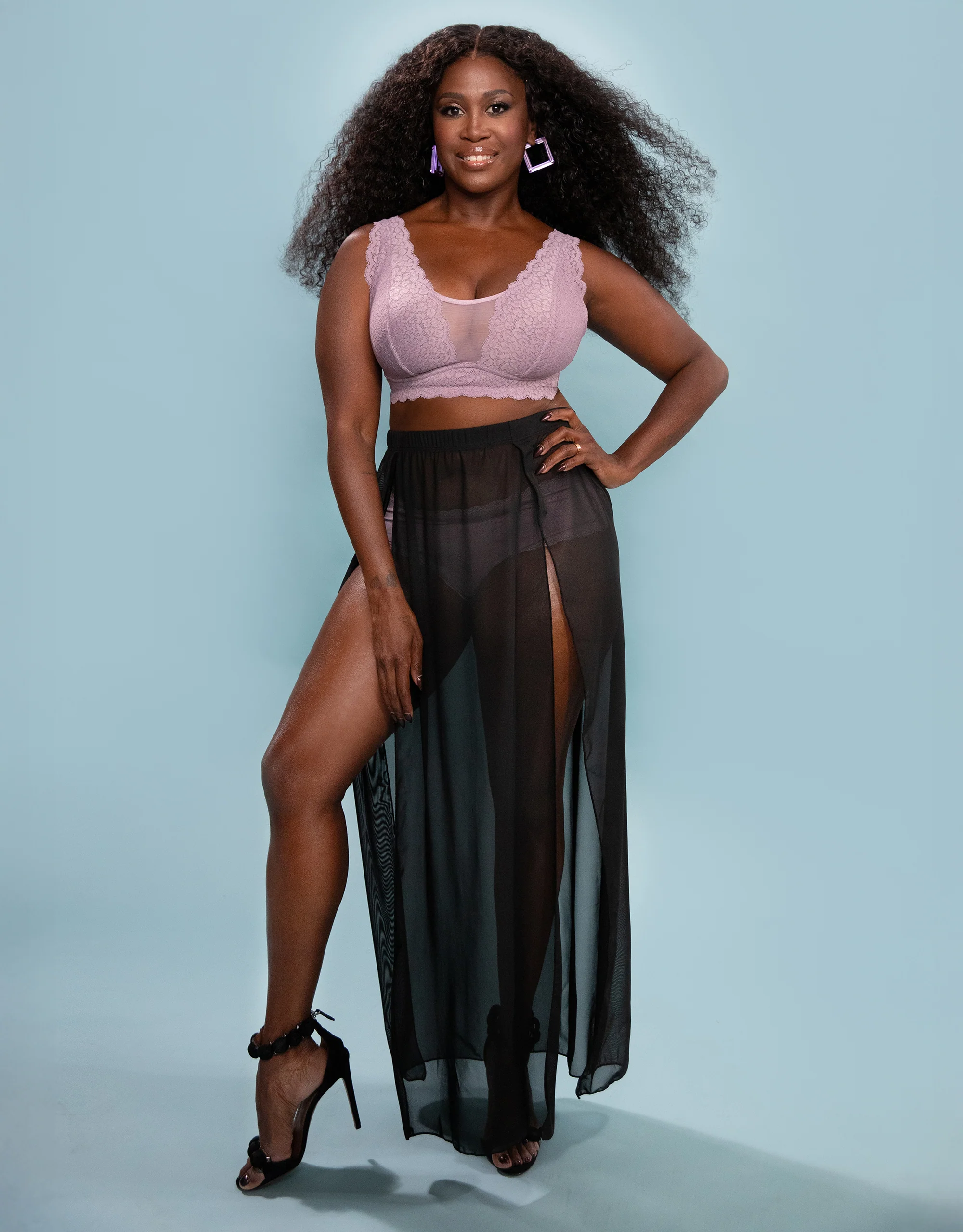 Rock Sheer Transparent Black - Image 3