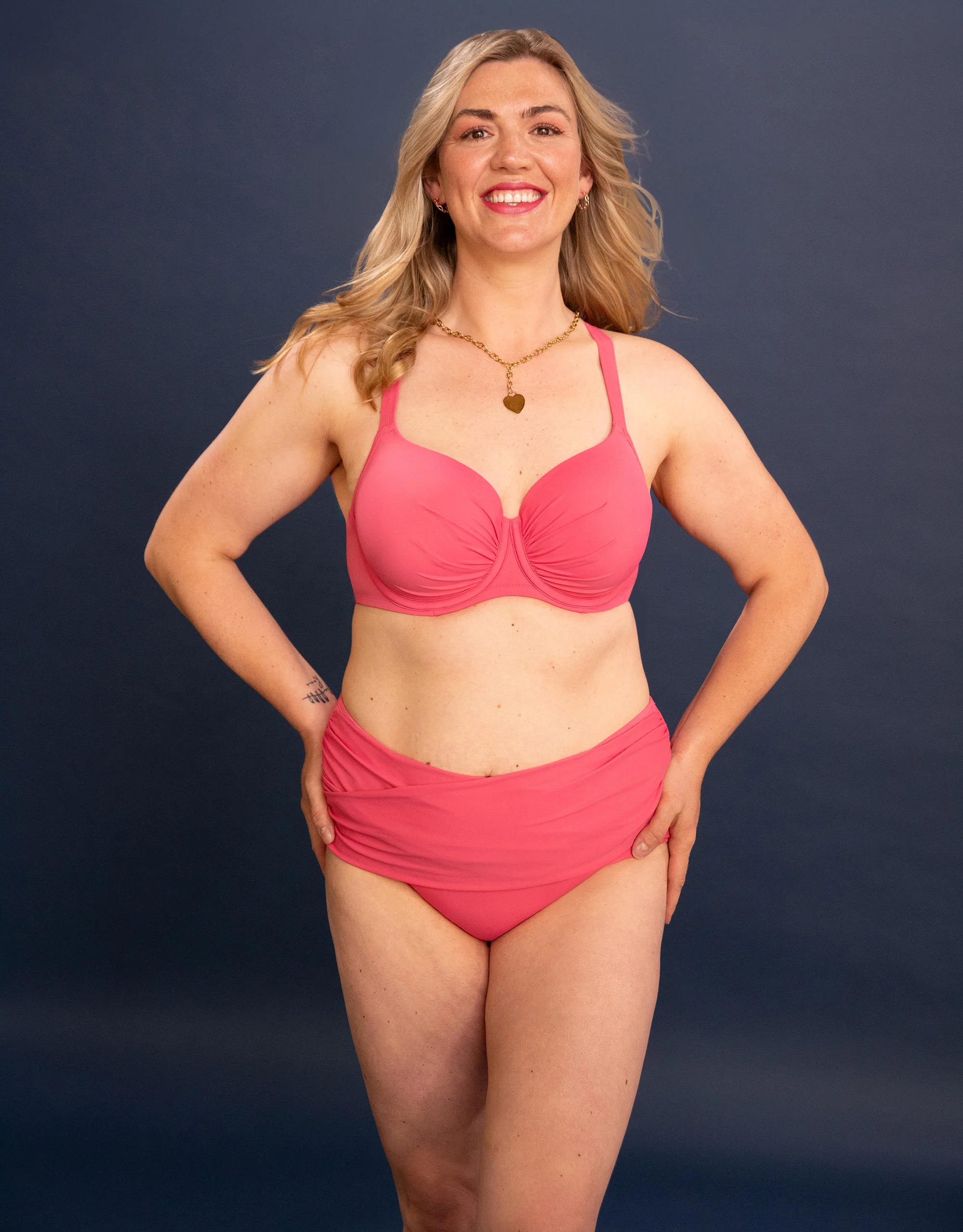 Schalen-Bikini-Top Valencia Chic Flamingo - Image 7