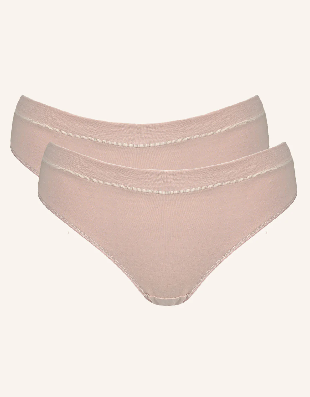 String-Set 2x Cotton Basic Cappuccino
