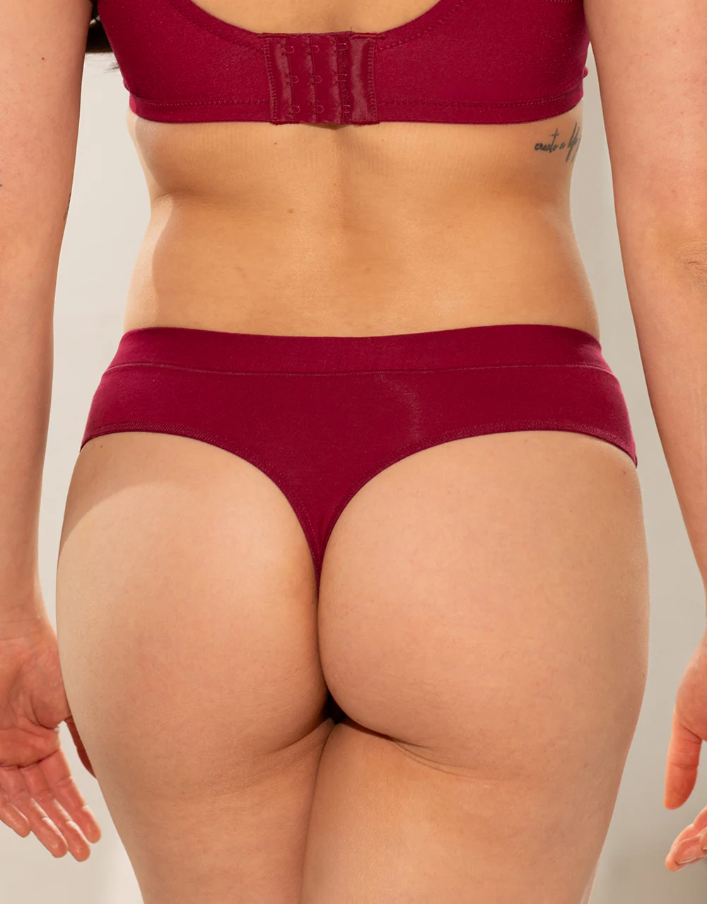 String-Set 2x Cozy Basic Bordeaux - Image 3