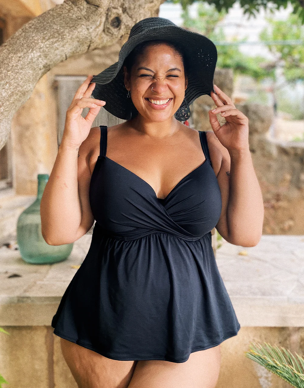 Tankini-Top Nizza Black - Image 4