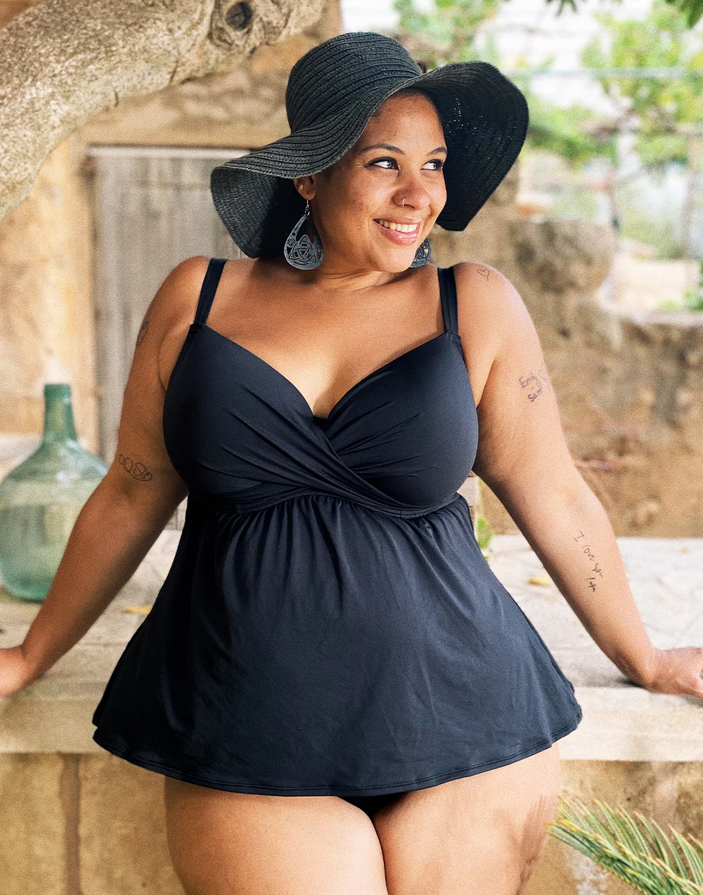 Tankini-Top Nizza Black - Image 8